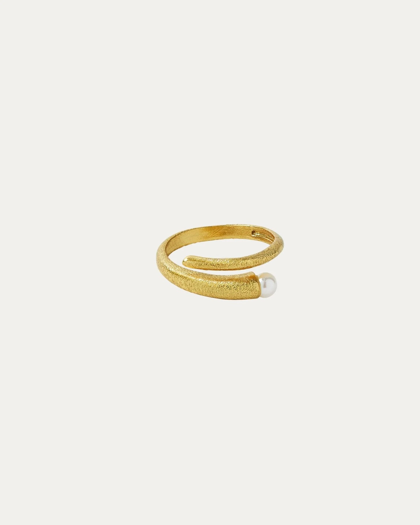 Heliotique Avalon Pearl Stacking Ring