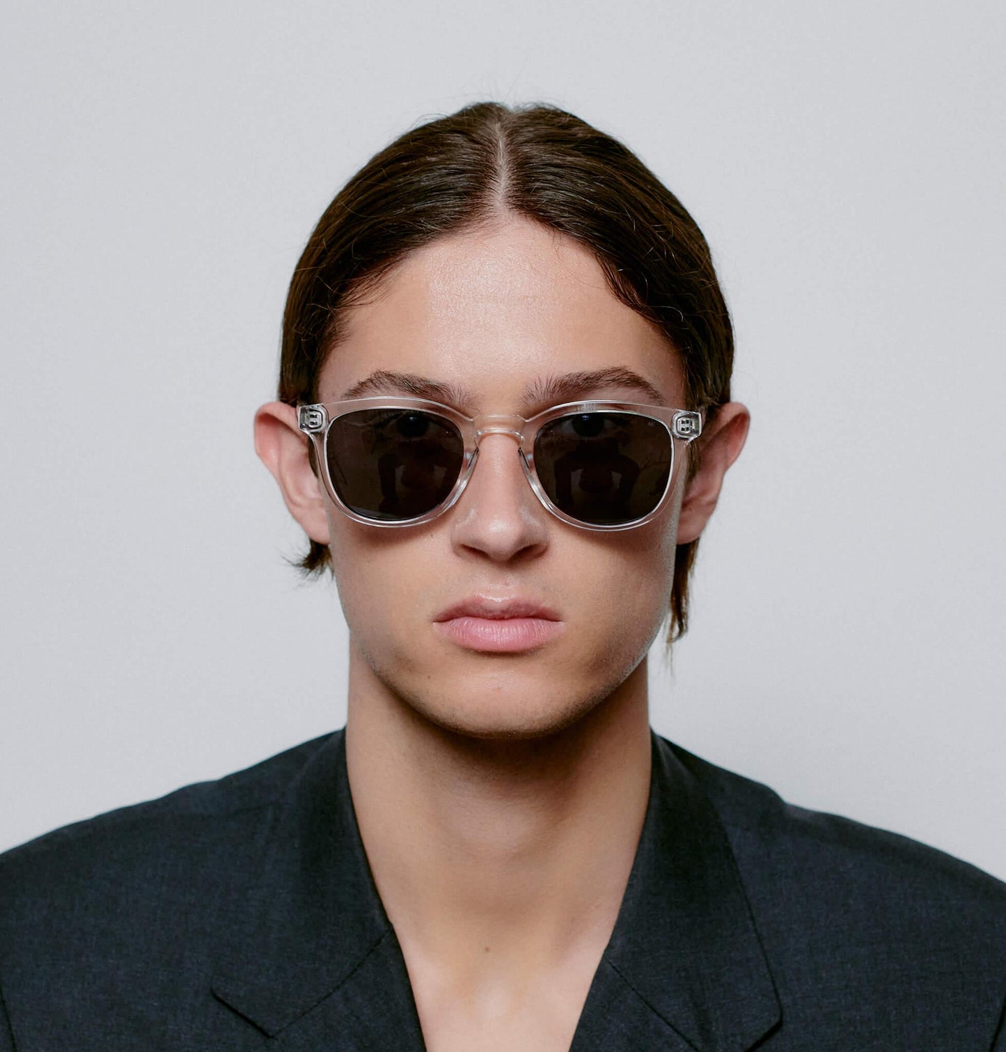 Heliotique | A.Kjaerbede Bate Sunglasses in Crystal