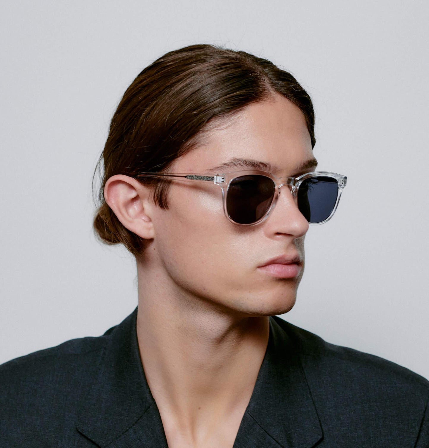 Heliotique | A.Kjaerbede Bate Sunglasses in Crystal