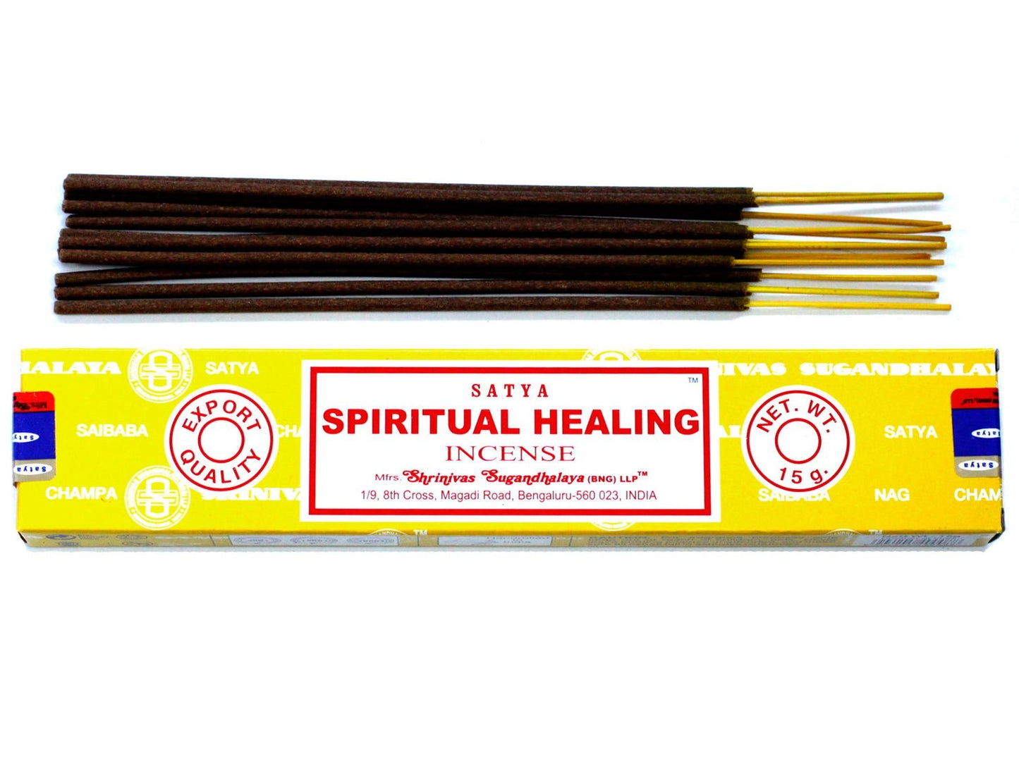 Heliotique Spiritual Healing Nag Champa Incense