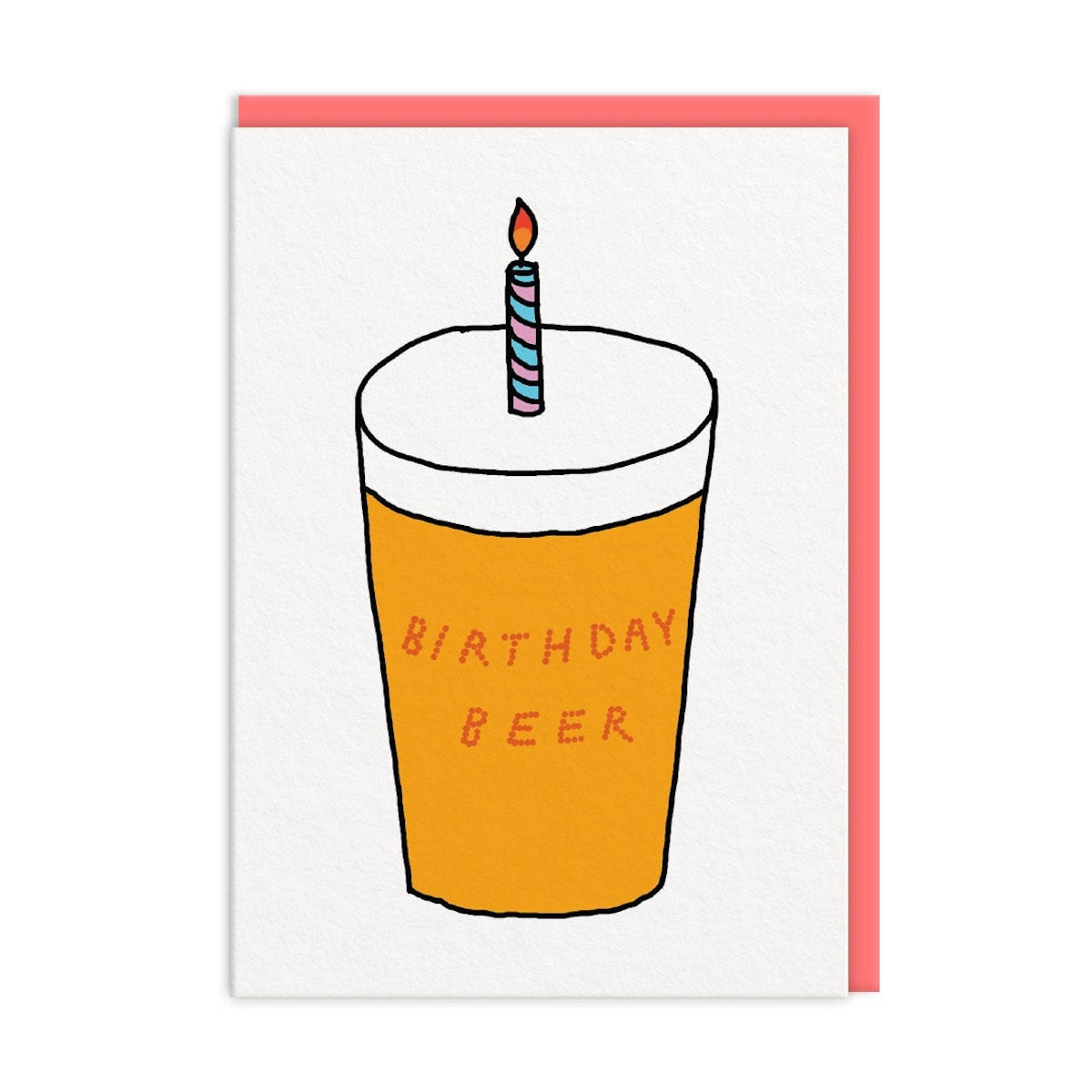 Heliotique Birthday Beer Card