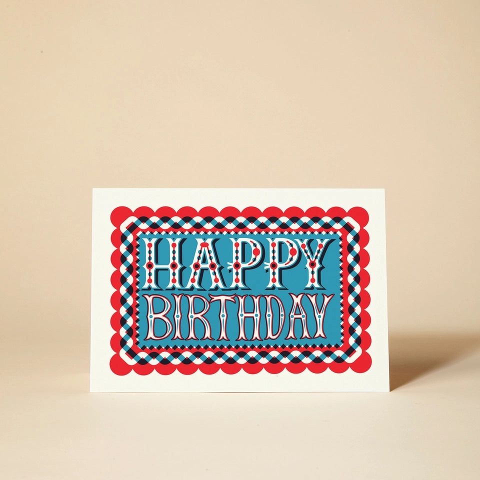 Heliotique Happy Birthday Card