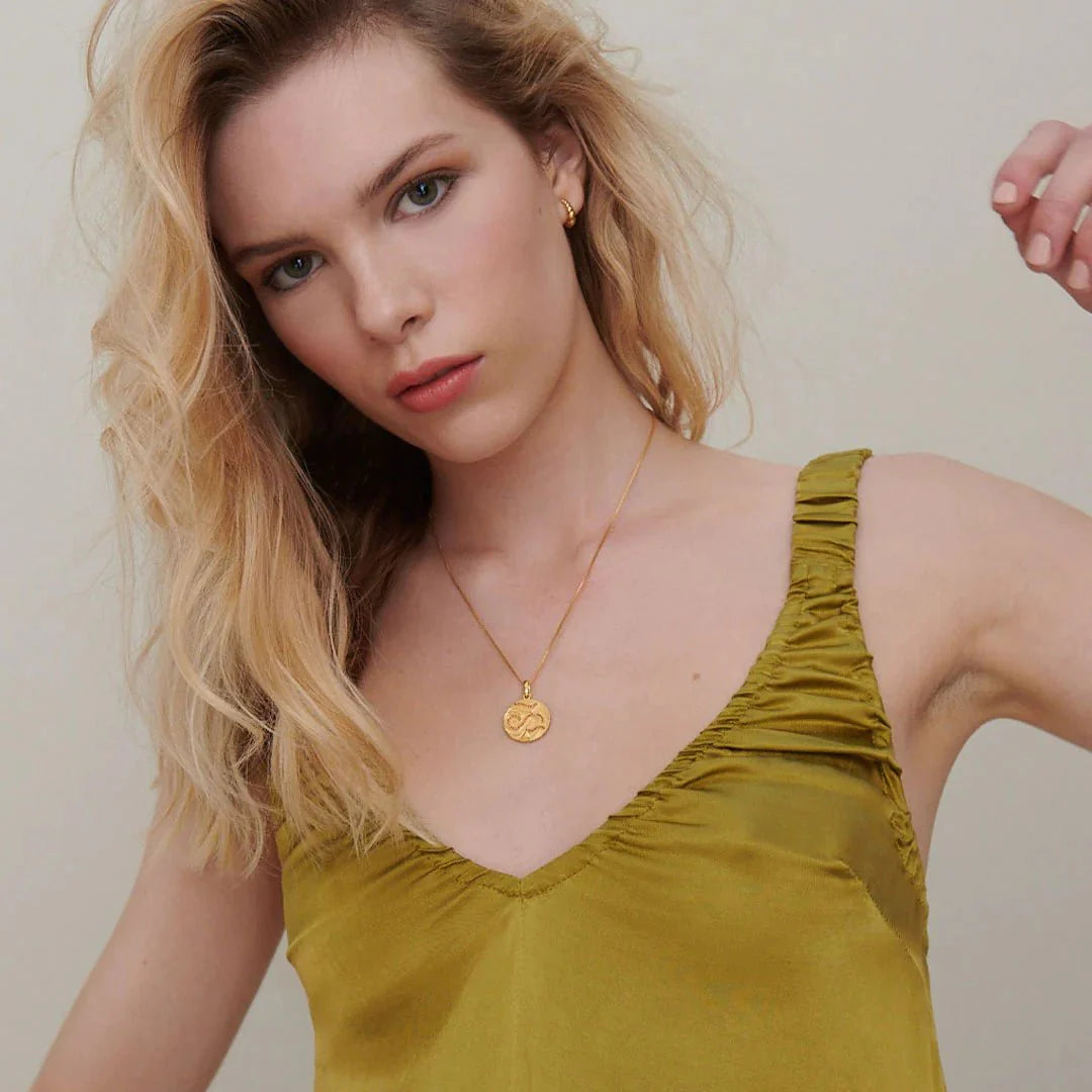 Heliotique | Rachel Jackson Elements Fire Art Coin Necklace