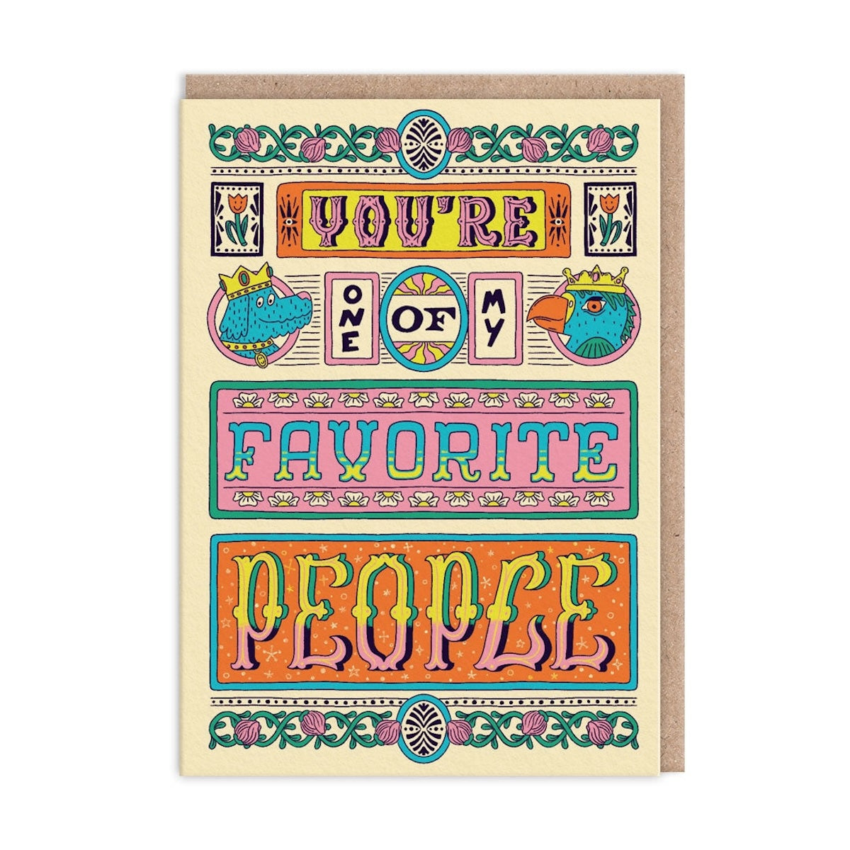Heliotique | Ohh Deer Favourite People Card