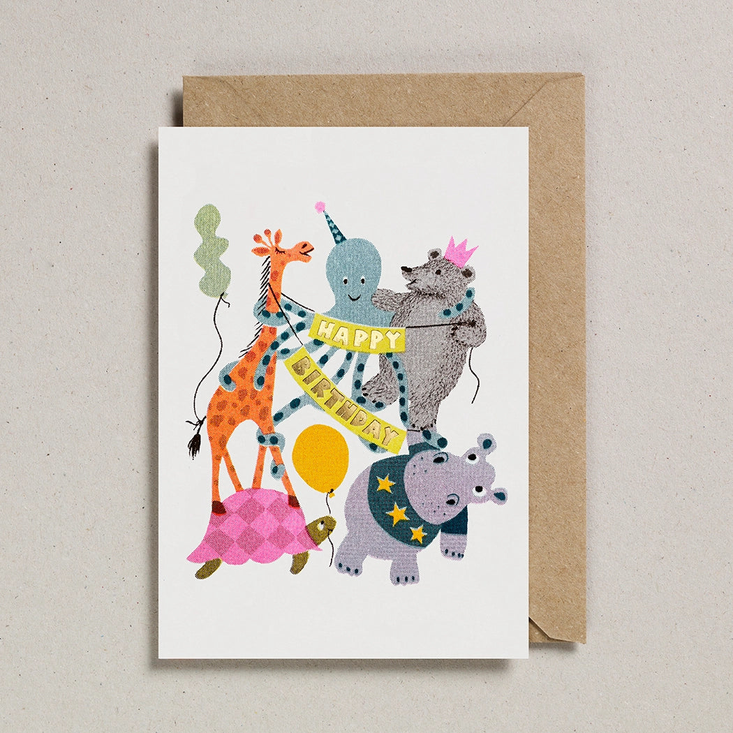 Heliotique | Petra Boase Happy Birthday Pets Card