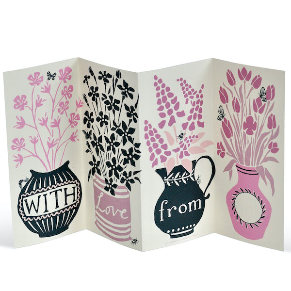 Heliotique | Cambridge Imprint Say it with Flowers 3D Card