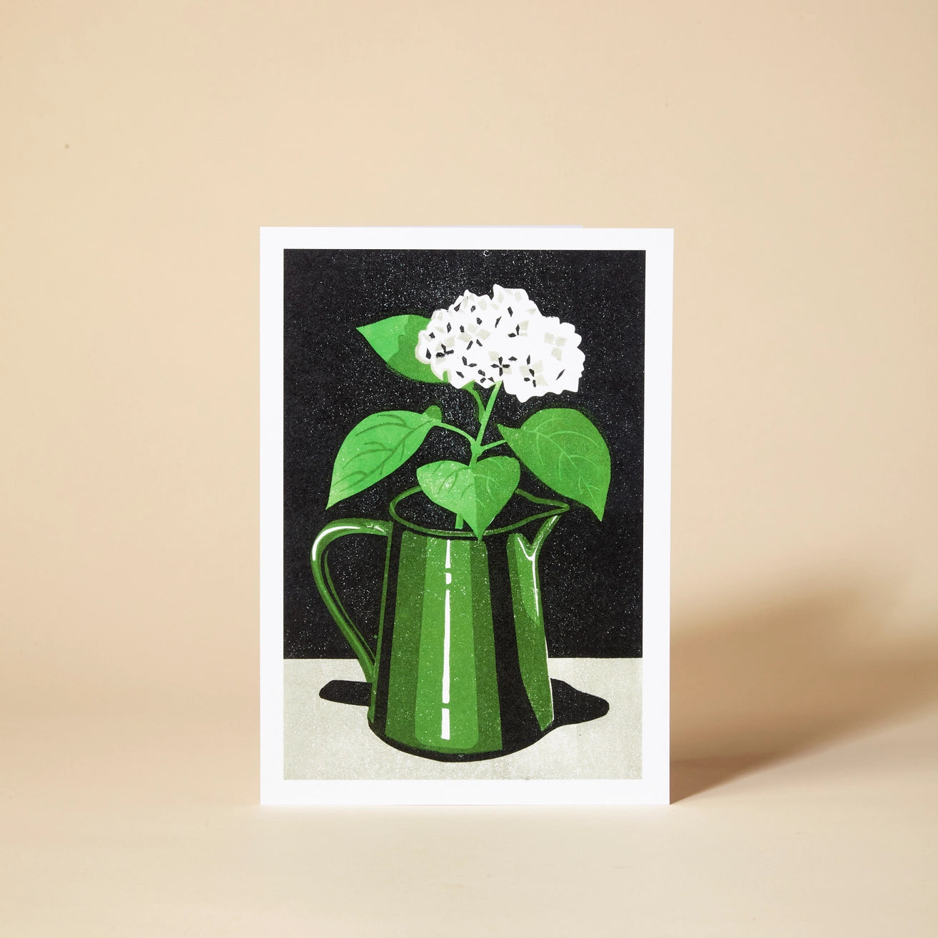 Heliotique Hydrangea Greeting Card