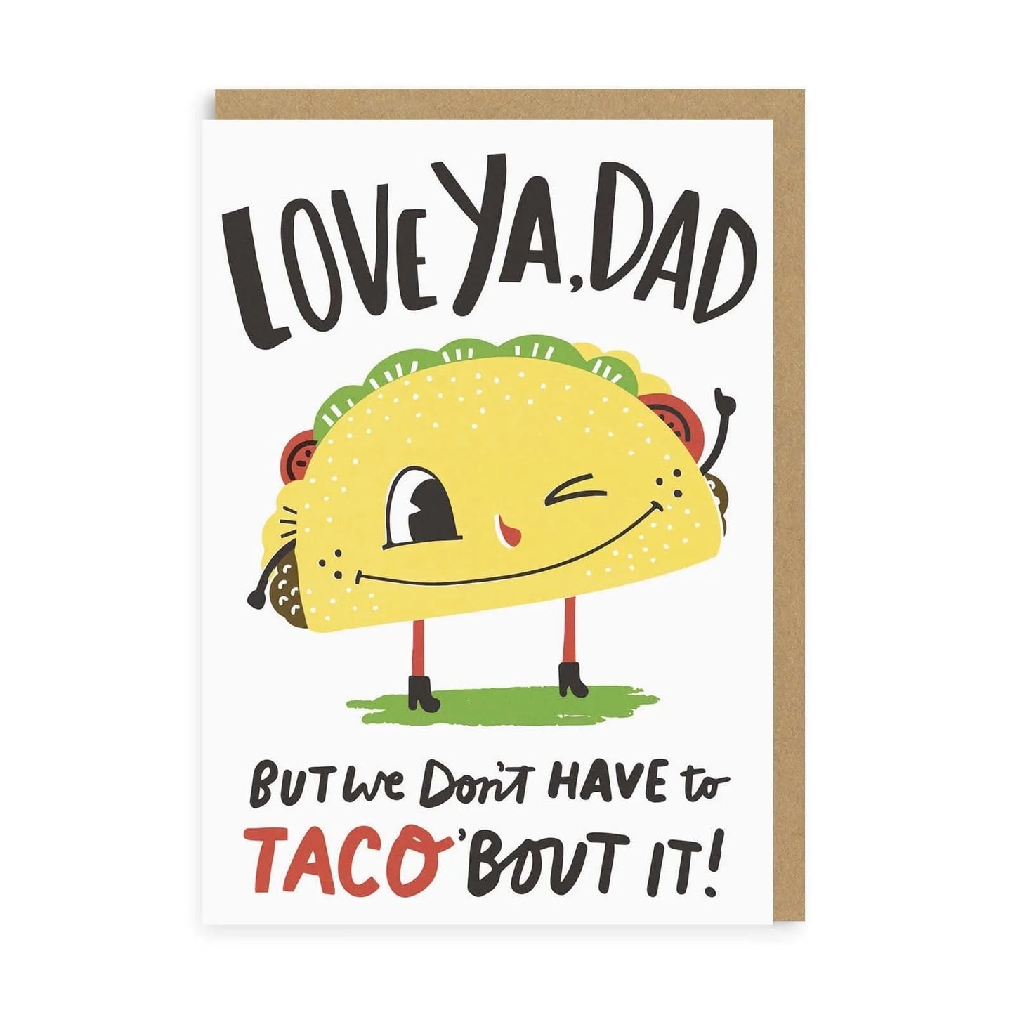 Heliotique | Ohh Deer Dad Taco Card