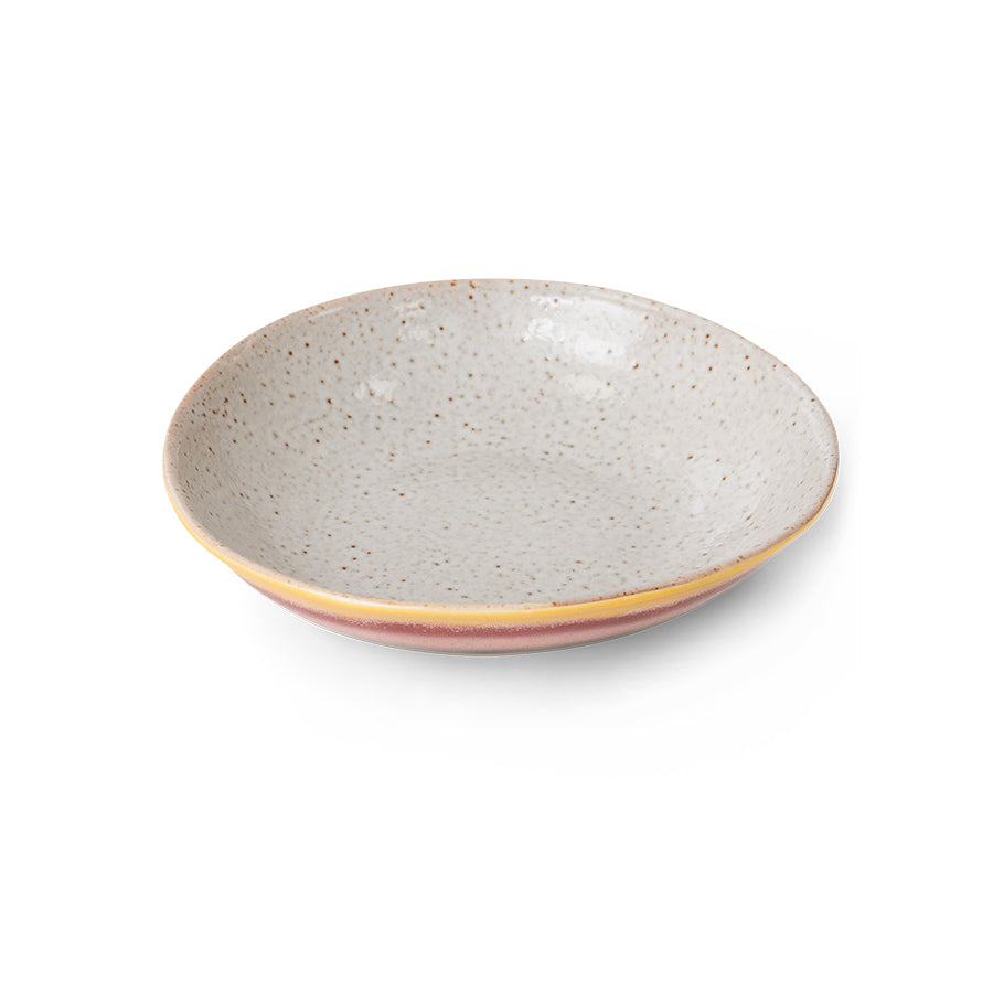 Heliotique 70's Ceramic Curry Bowls - Set of 2