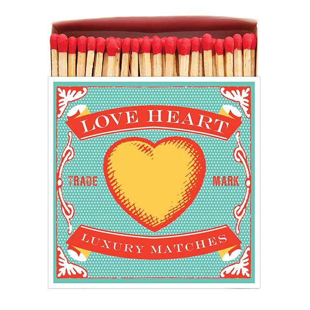 Heliotique Love Heart Luxury Matches