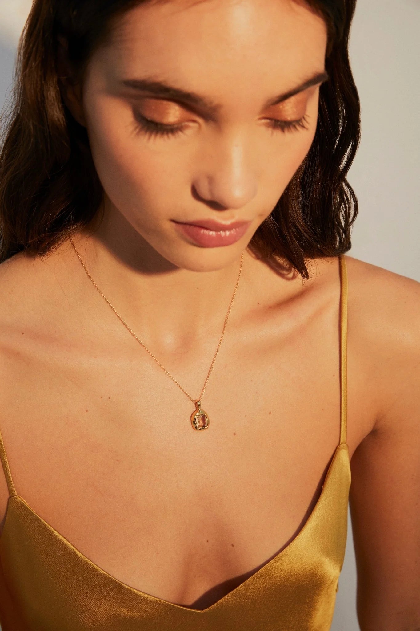 Heliotique Medina Necklace - Champagne