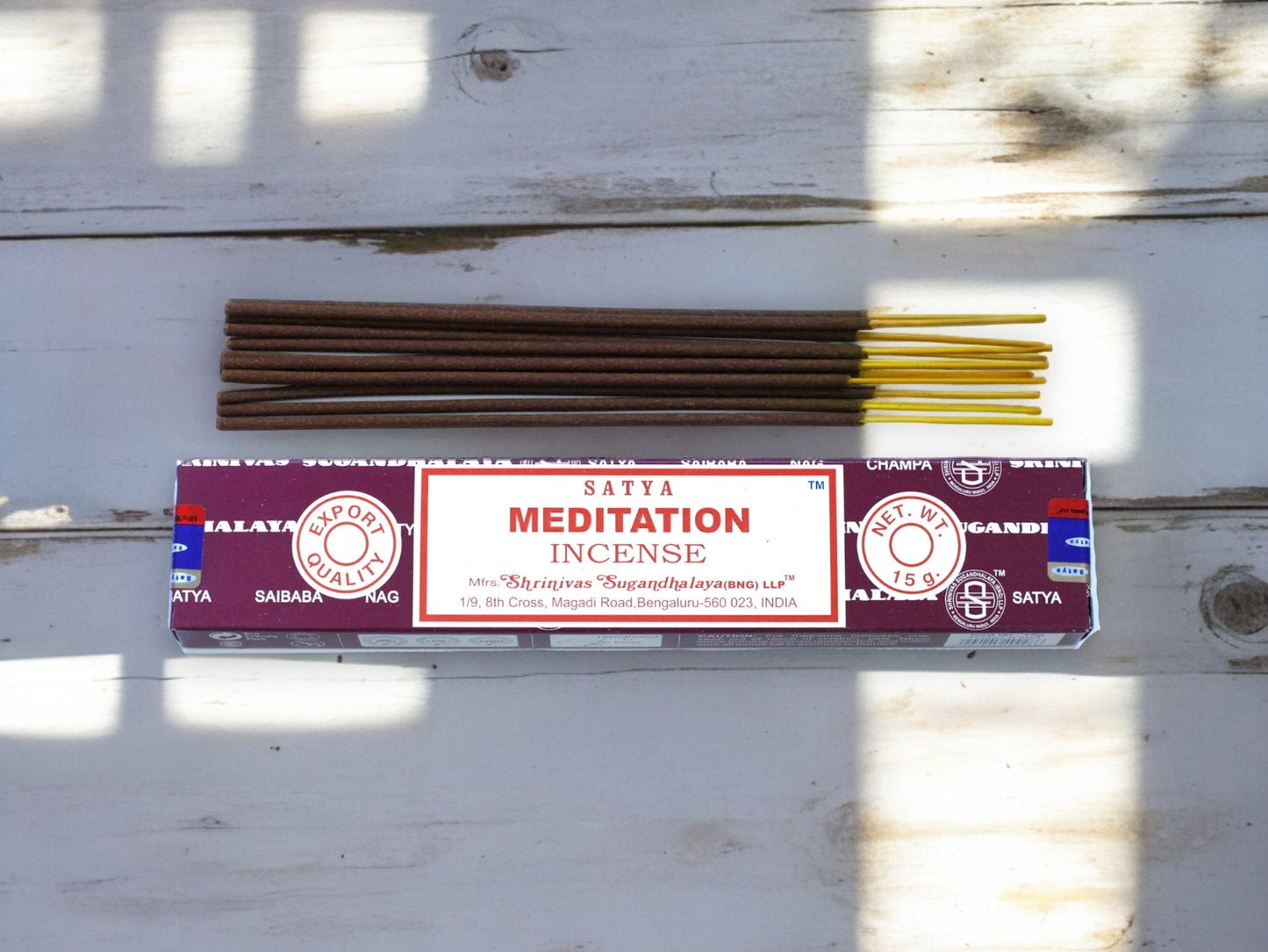 Heliotique Meditation Nag Champa Incense Sticks