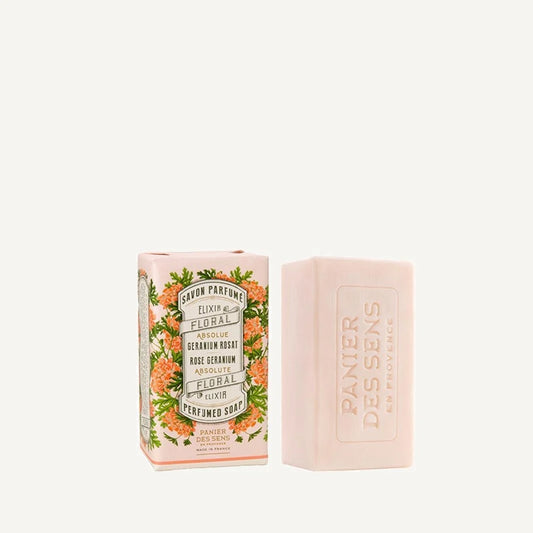 Heliotique Rose Geranium Soap Bar