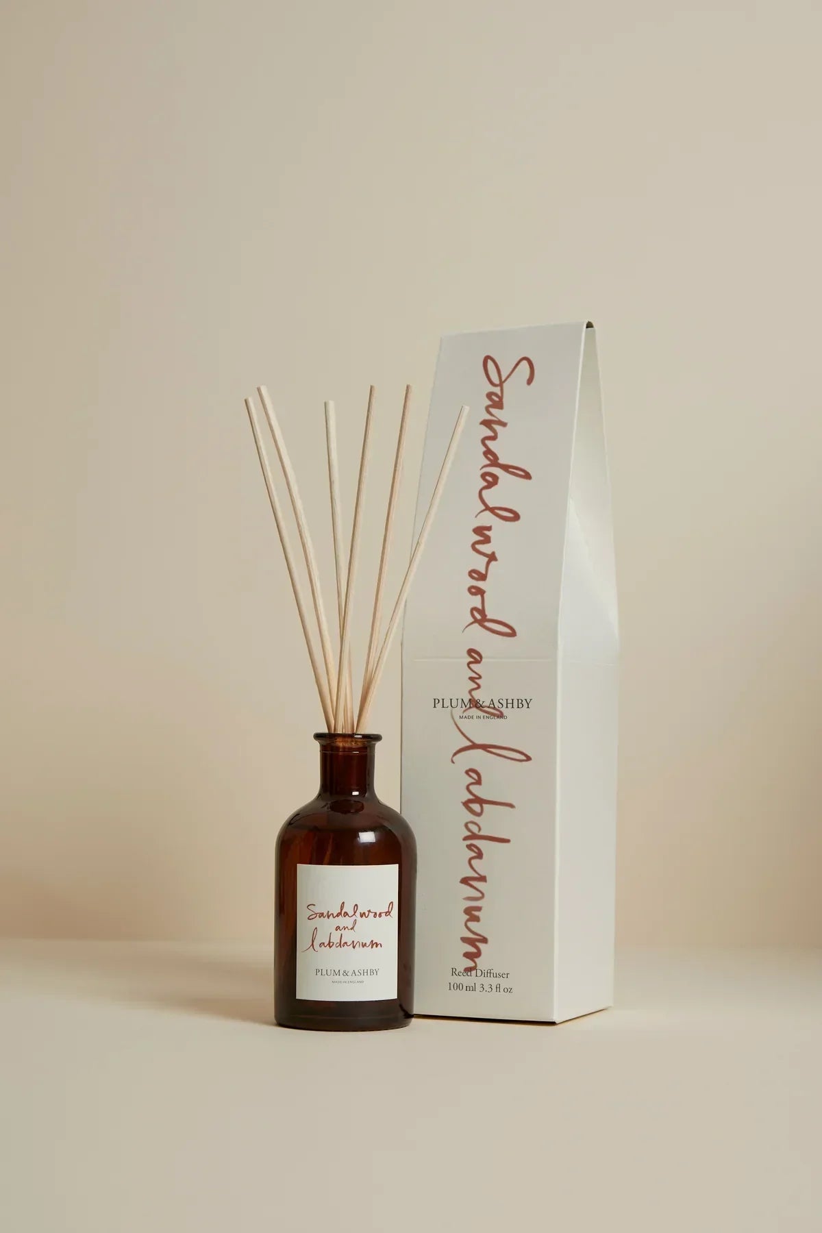 Heliotique | Plum & Ashby Sandalwood & Labdanum Reed Diffuser