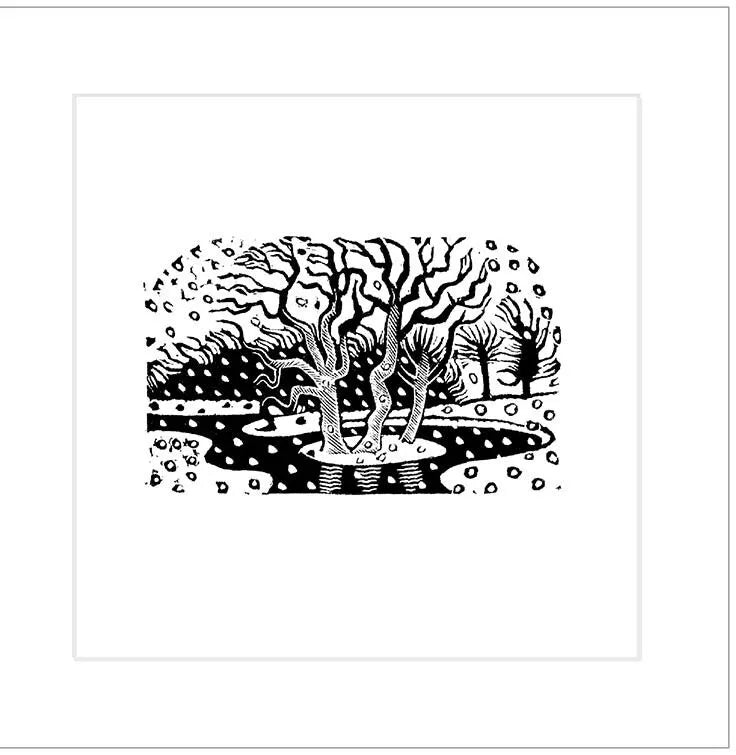 Heliotique Charity Christmas Card Pack - Snow Scene