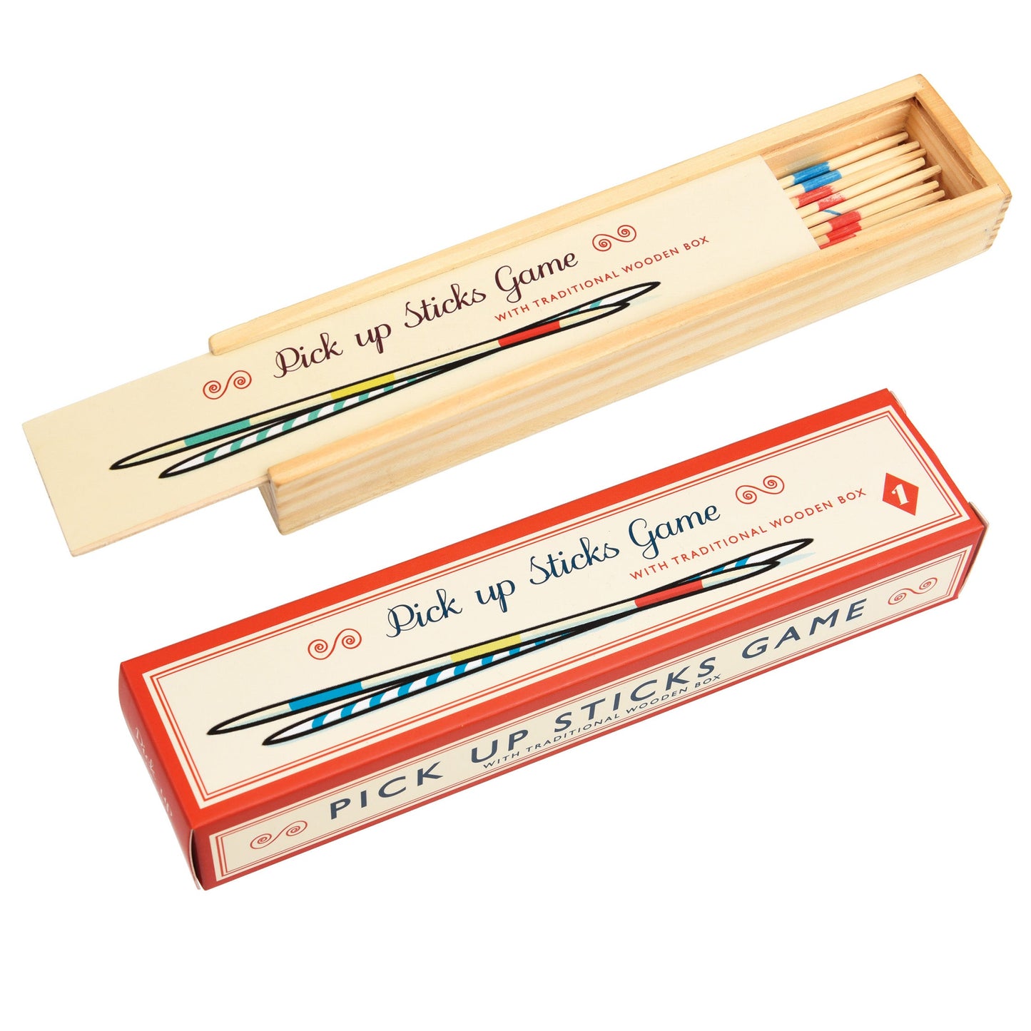 Heliotique | Rex London Wooden Retro Pick Up Sticks