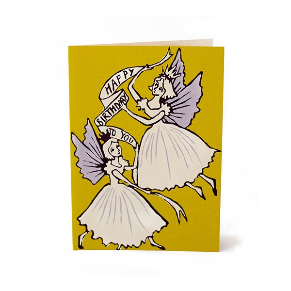 Heliotique Birthday Fairies Card