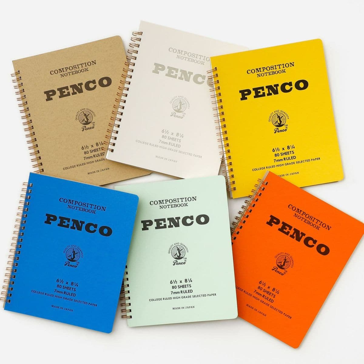 Heliotique | Hightide Penco Coil Notebook - Orange