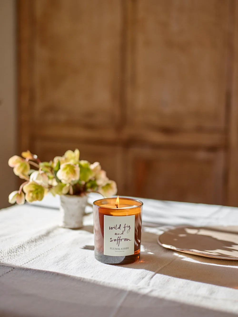 Wild Fig & Saffron Scented Candle