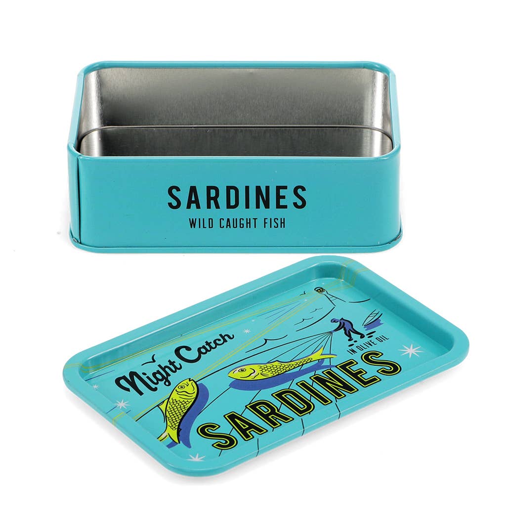 Heliotique | Rex London Mini Storage Tin - Sardines