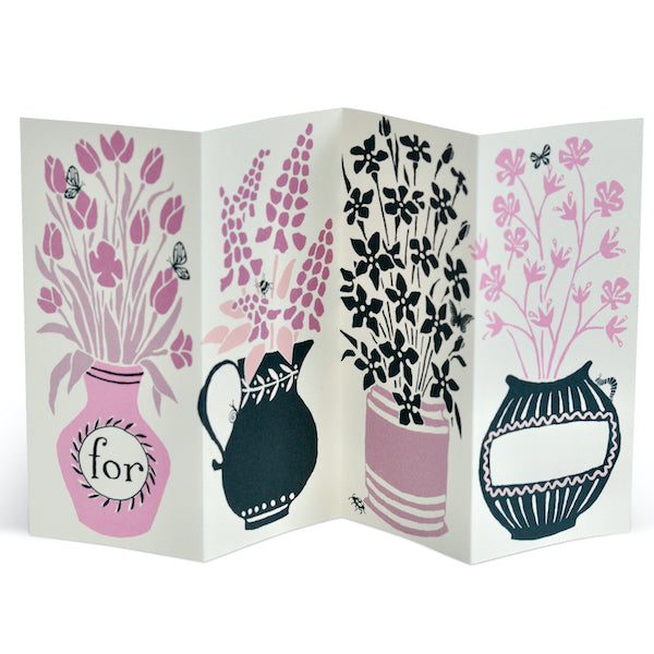 Heliotique | Cambridge Imprint Say it with Flowers 3D Card