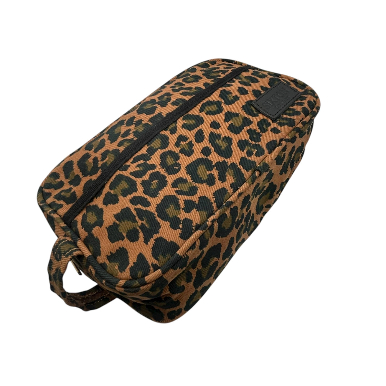 Heliotique | Sixton Large Leopard Cosmetic Bag