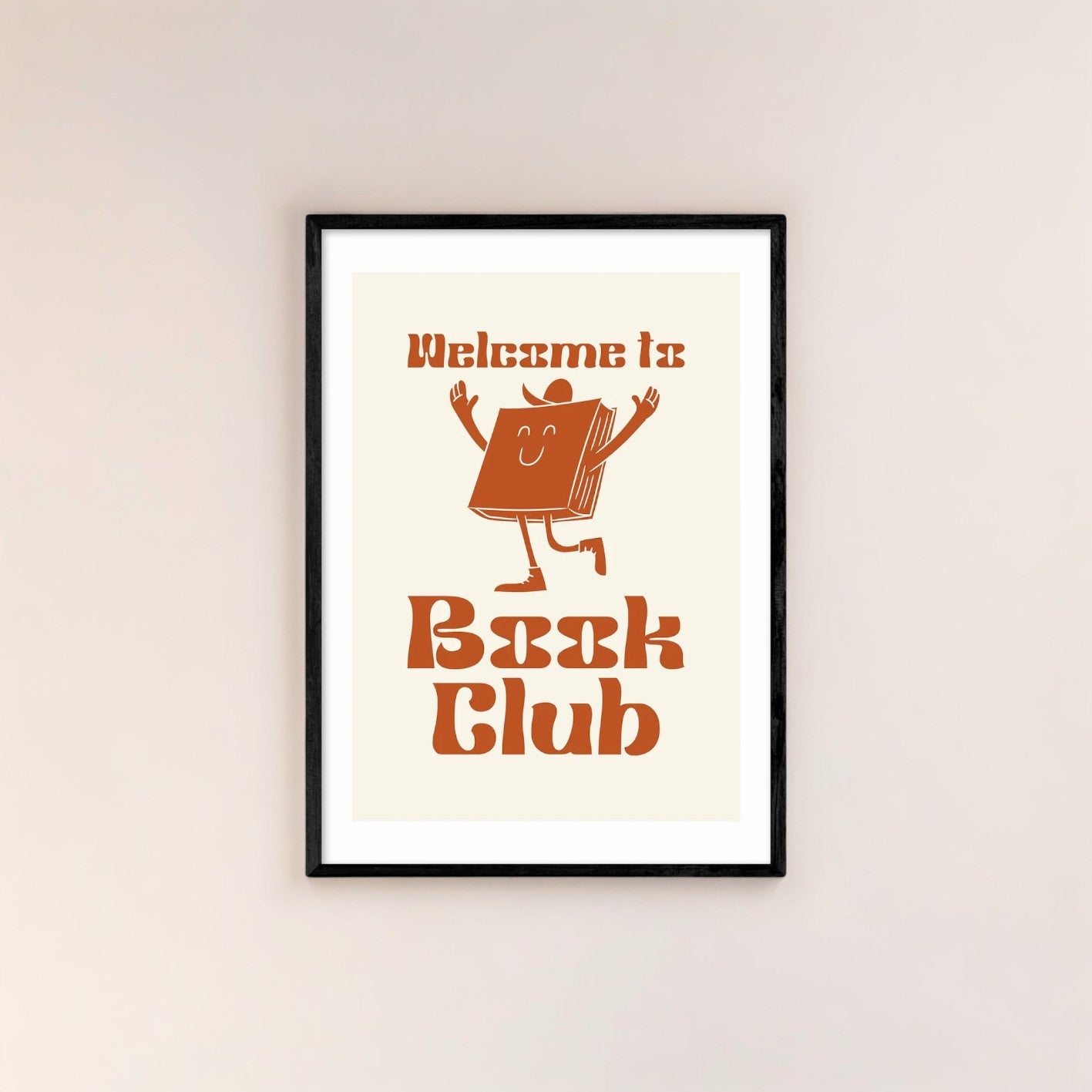 Welcome To Book Club Print