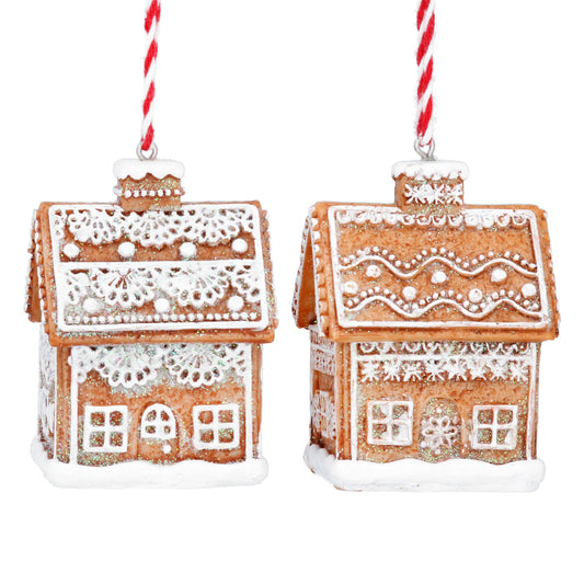 Heliotique | Gisela Graham Lace Gingerbread House Christmas Decoration