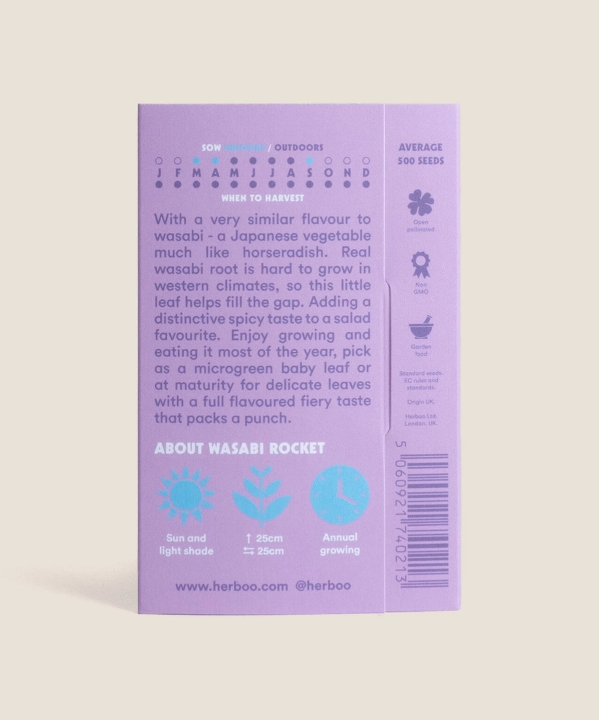 Heliotique Rocket 'Wasabi' Seeds