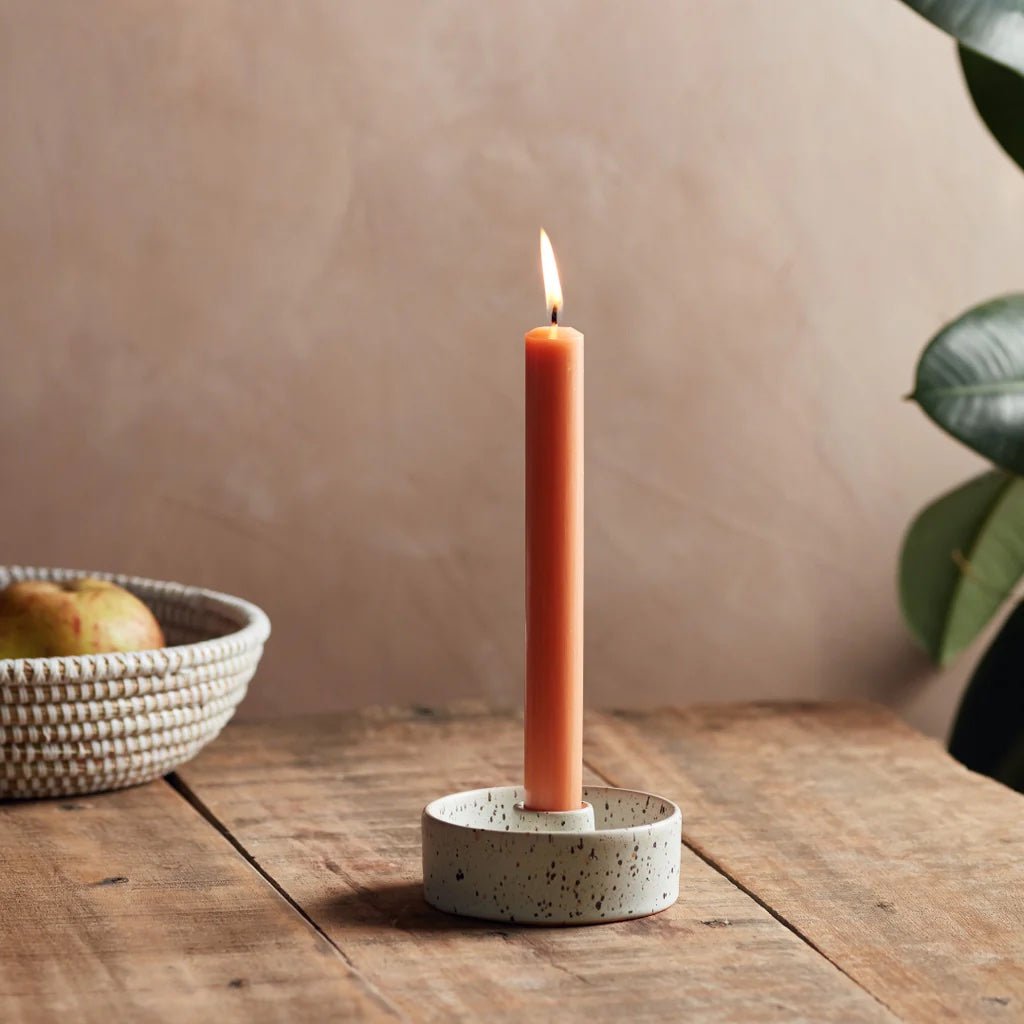 Heliotique | St Eval Rustic Dinner Candles Gift Pack - Terracotta