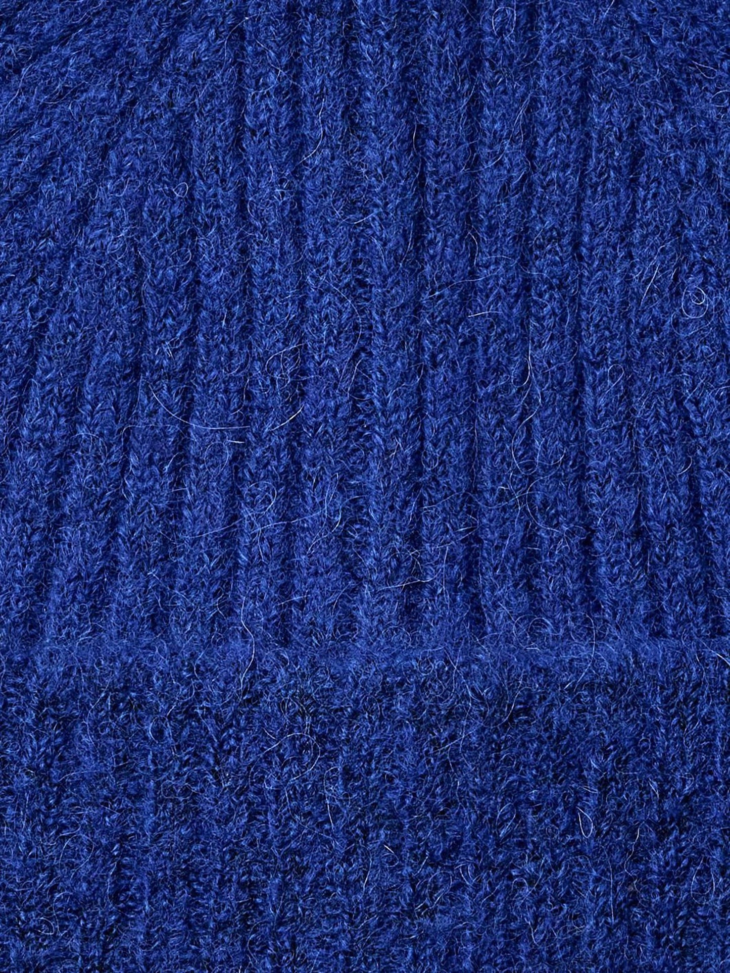 Heliotique | Selected Femme Wool Blend Beanie - Cobalt Blue