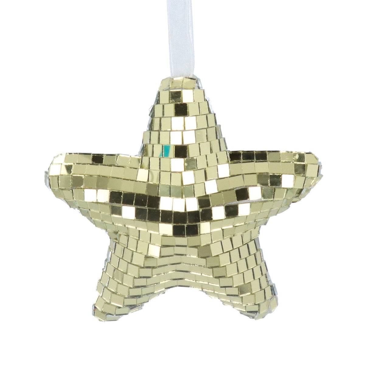 Heliotique | Disco Star Tree Decoration in Gold