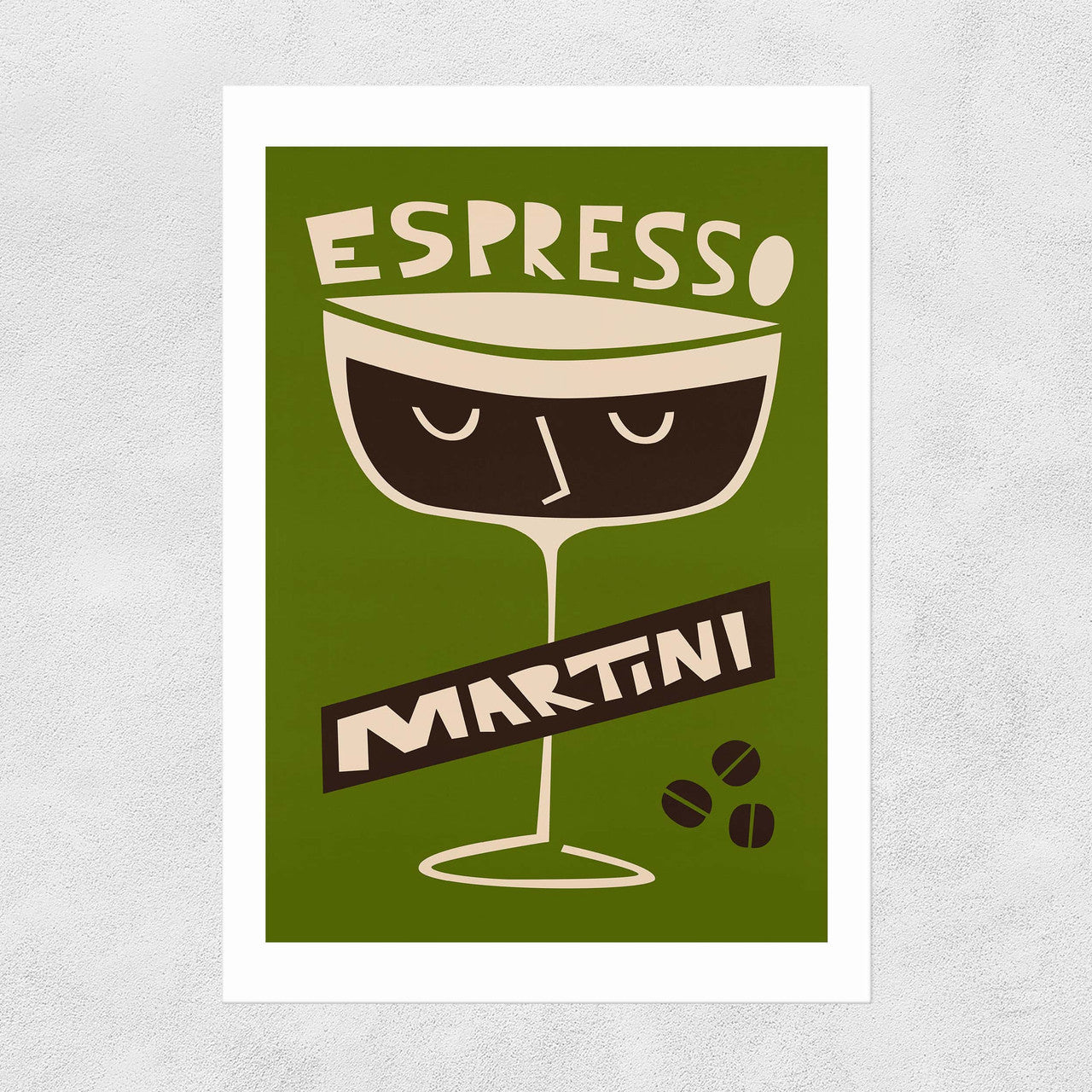 Heliotique | East End Prints Espresso Martini A3 Print