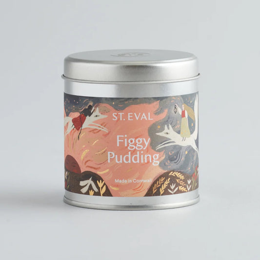 Heliotique Figgy Pudding Christmas Scented Tin Candle