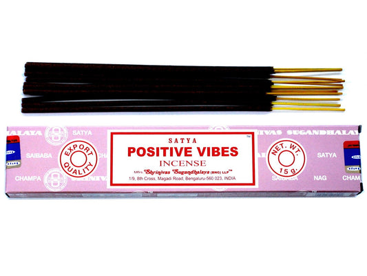 Heliotique | Positive Vibes Nag Champa Incense Sticks