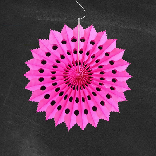 Heliotique | Petra Boase Paper Fan - Pink