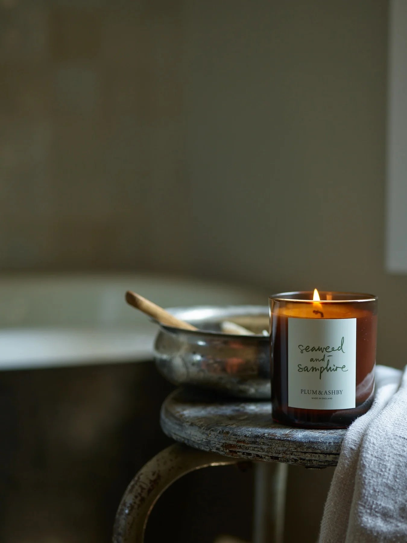 Heliotique | Plum & Ashby Seaweed & Samphire Scented Candle