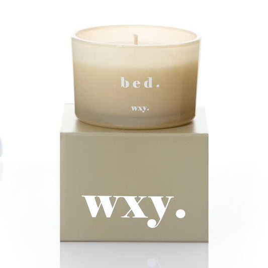 Heliotique Bed Candle - Warm Musk & Black Vanilla