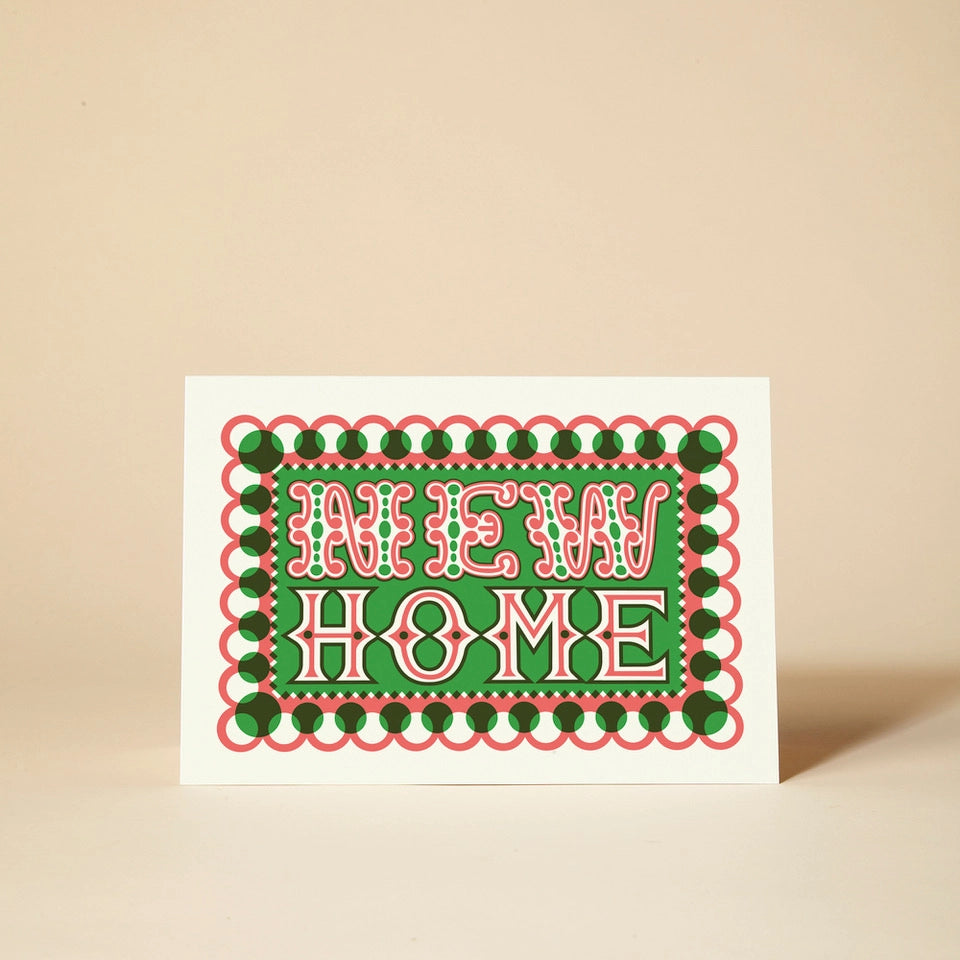 Heliotique New Home Greeting Card