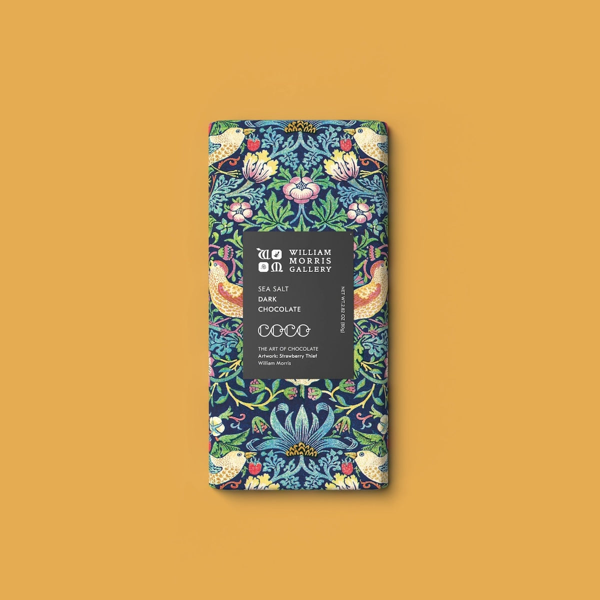William Morris Limited Edition Sea Salt Dark Chocolate