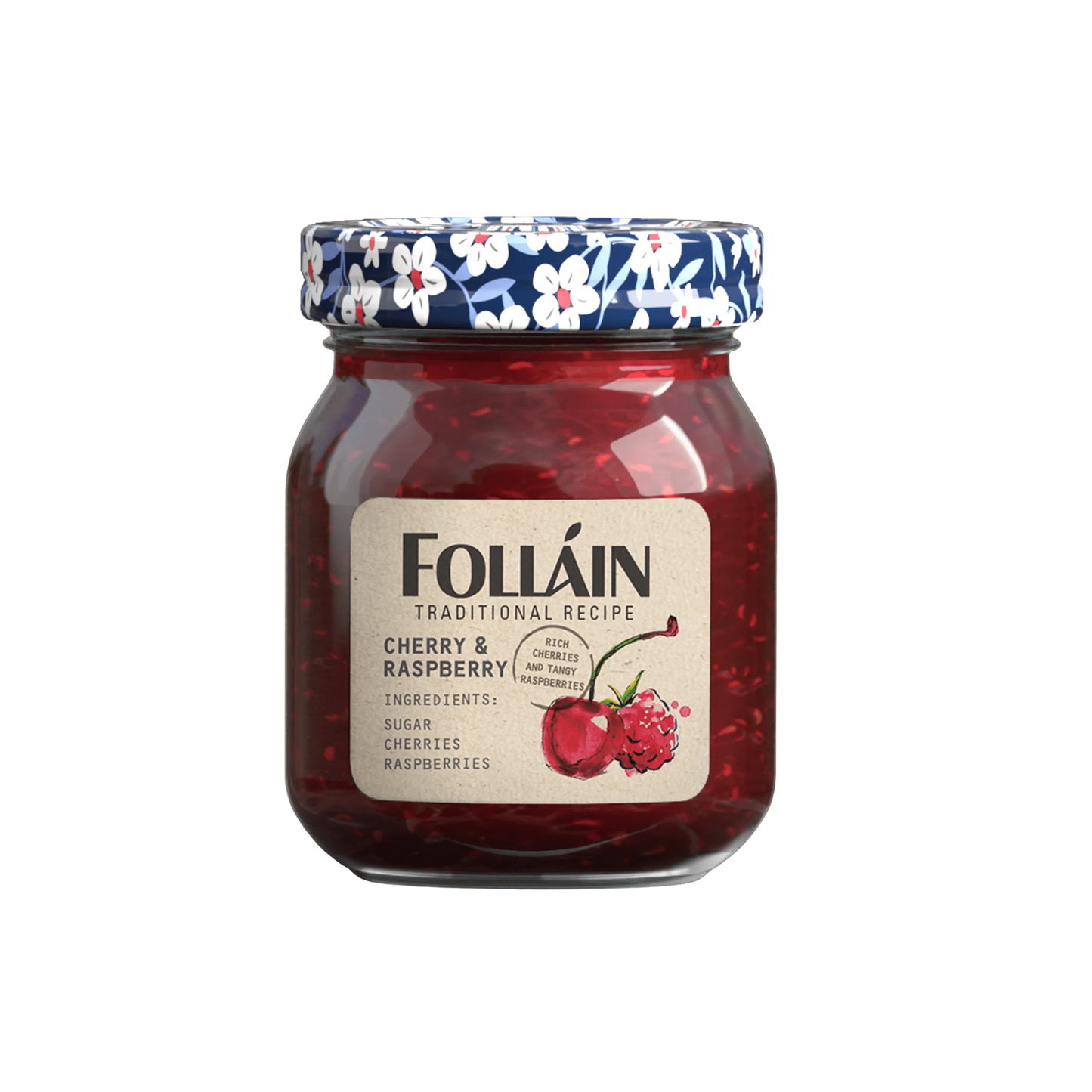 Traditional Recipe Jam - Cherry & Raspberry