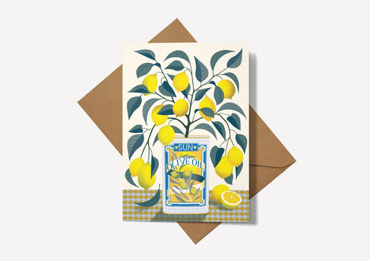 Heliotique | Printer Johnson Lemon Tree Greeting Card
