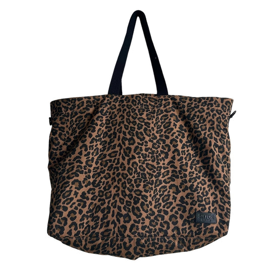 Heliotique Leopard Print Tote Bag - Light Brown