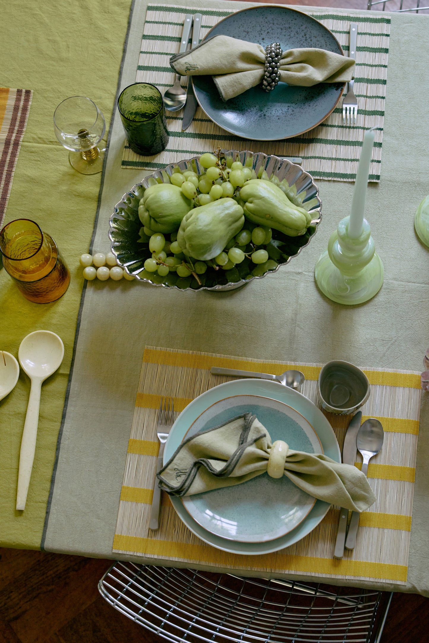 Bamboo Placemat - Lemon