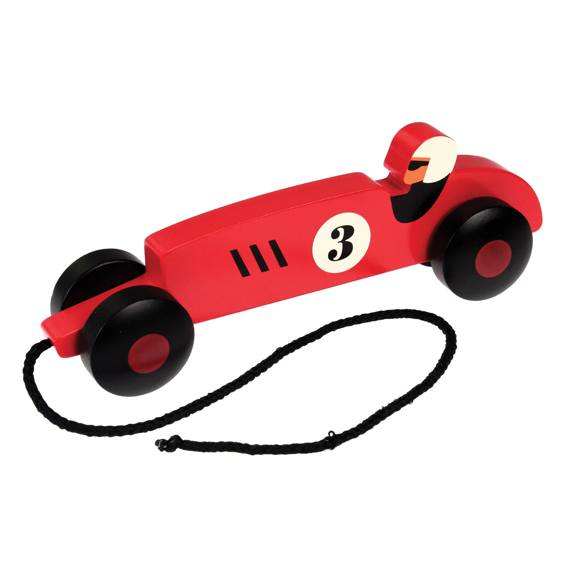 Heliotique | Rex London Vintage Racer Wooden Pull Toy