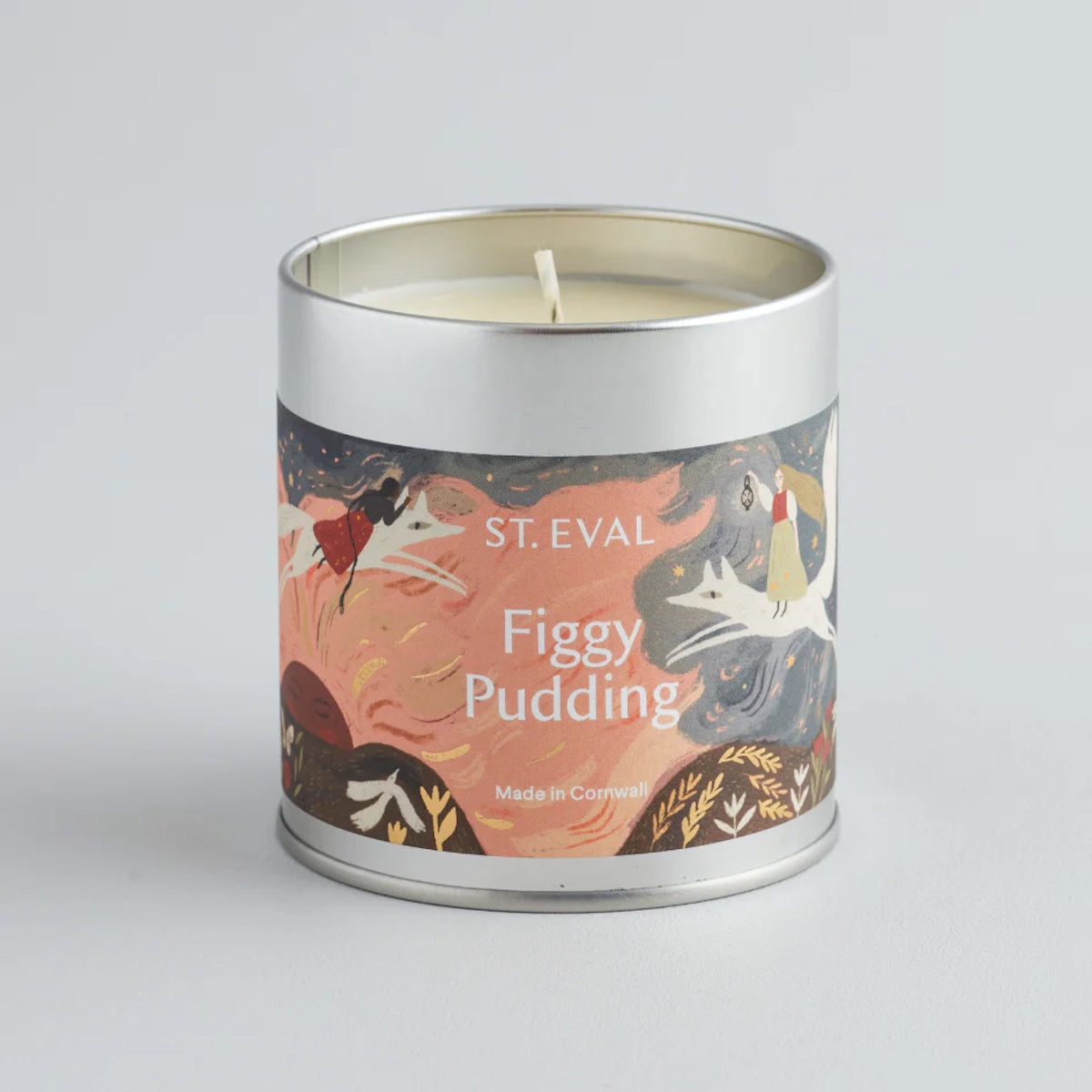 Heliotique Figgy Pudding Christmas Scented Tin Candle