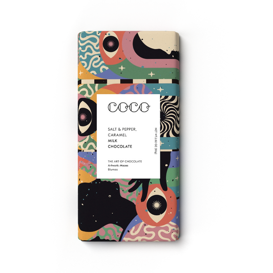 Heliotique Salt & Pepper Caramel Milk Chocolate