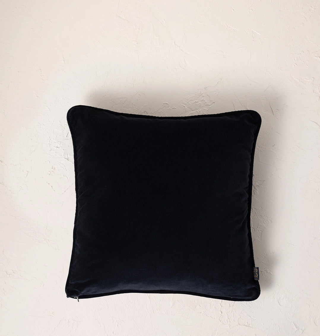 Heliotique | Elizabeth Scarlett Swallow Heart Velvet Cushion