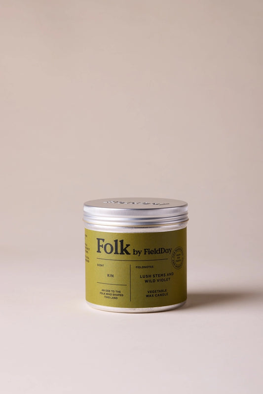 Heliotique Folk Tin Candle - Kin