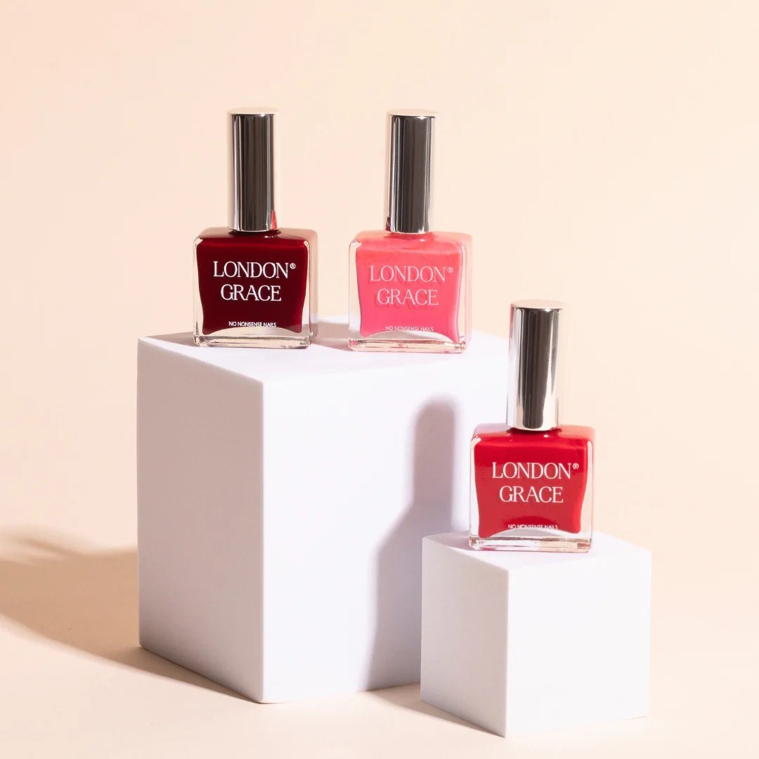 Heliotique | London Grace 'Poppy' Red Nail Polish